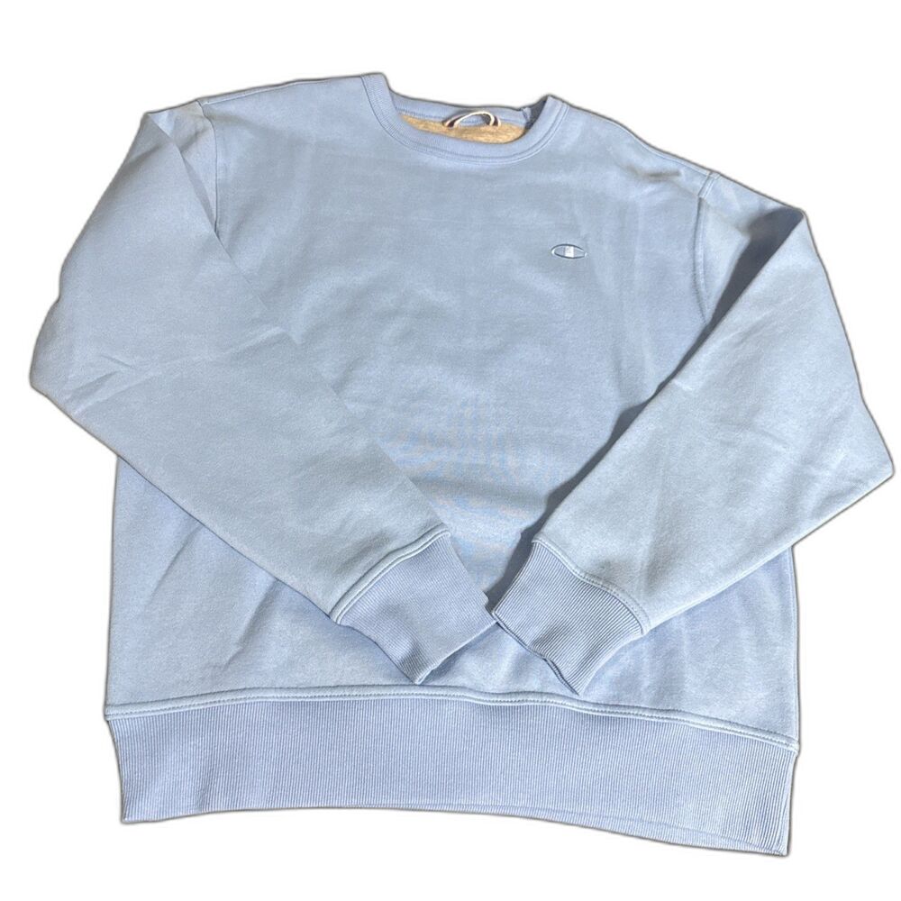 Champion Pullover Crew Neck Powder Blue Medium
